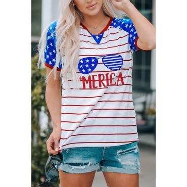 AMERICA Flag Sunglas...